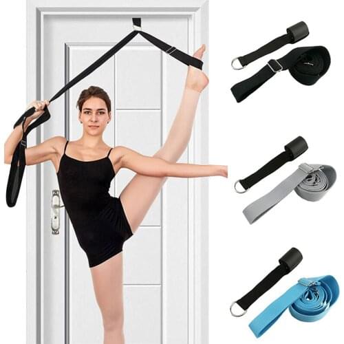 Women Door Flexibility Stretching Leg Stretcher Strap for Ballet Cheer Dance Trainer Yoga Flexibility Leg Stretch Belt