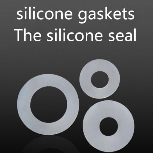Silicone gaskets The silicone seal o-rings Water heater seal Avirulent insipidity 10 Pcs