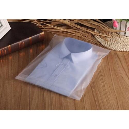 28x40cm,Frosted Self-adhesive Clothes Plastic Packing Bag, Resealable Magazine Packaging Pouch , 100 Pack