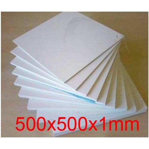 500mm length 500mm width 1mm thickness polytef plate,500x500x1mm PTFE Polytetrafluoroethylene plastic sheet