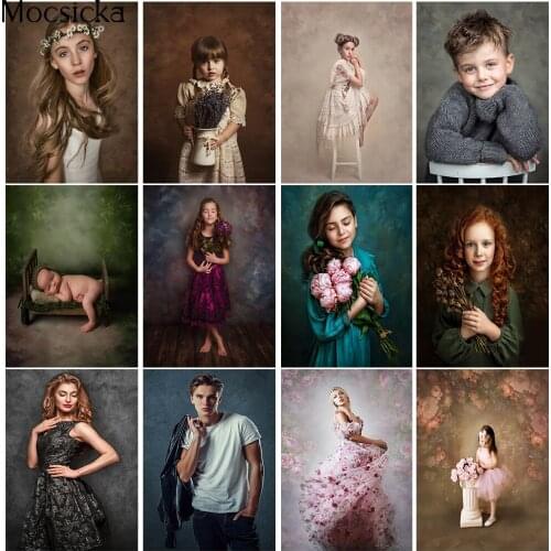 Abstract Birthday Portrait Backdrop Photo Shoot Flowers Texture Adult Children Art Background Professional Photography Props