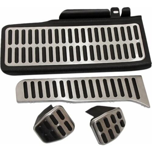 Car Stainless Steel Pedal For Volkswagen Vw Golf 5 6 Mk5 Mk6 Jetta Mk5 For Skoda Octavia A5/At/Mt