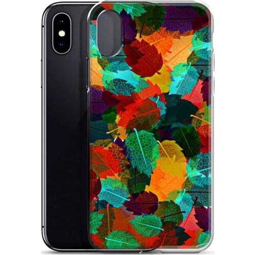 Leaf color pattern Phone Case for iPhone 11 12 pro XS MAX Mini 8 7 6 6S Plus X 5S SE 2020 XR