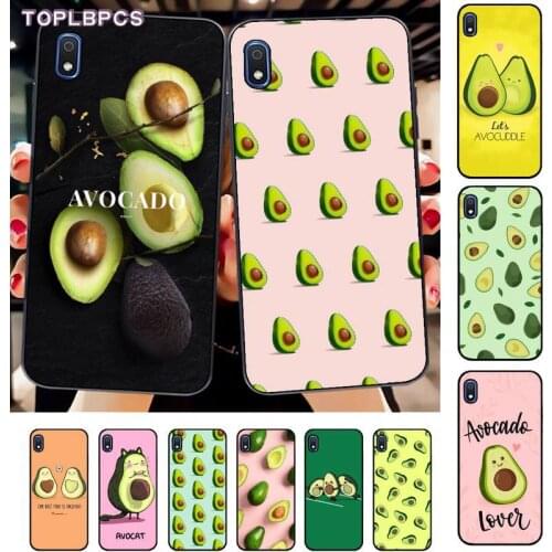 TOPLBPCS Cute Avocado Luxury Unique Phone Cover for Samsung A10 20s 71 51 10 s 20 30 40 50 70 80 91 A30s 11 31