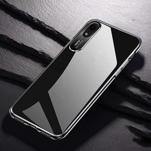 TOTUDESIGN for iPhone XR Luxury Dirt-Resistant Coque Clear Crystal Series Transparent PC Case for apple for iphone xr