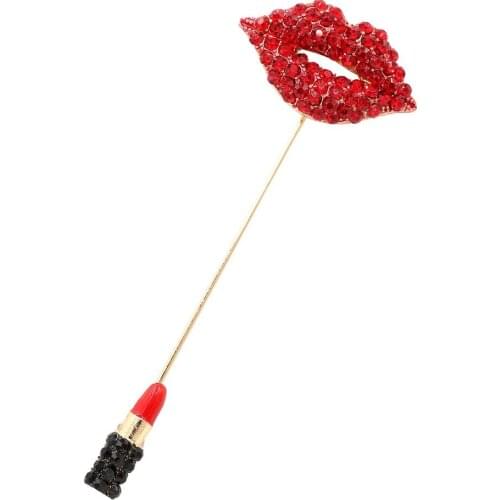 ECHIDNA Brooches Lips For Clothes