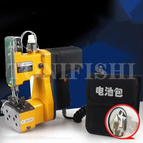 GK9-890B rechargeable portable electric gun type sewing machine, woven bag sealing machine, packing machine, packing machine
