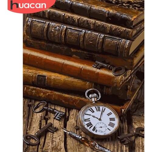 HUACAN Paint By Number Still Life Drawing On Canvas HandPainted Painting Art Gift DIY Pictures By Number Book Kits Home Decor