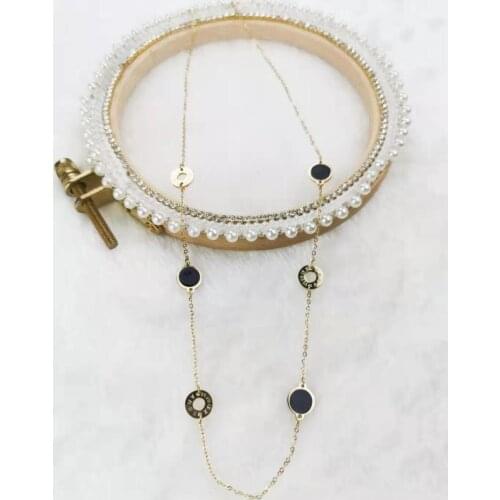 Korean fashion necklace Steel