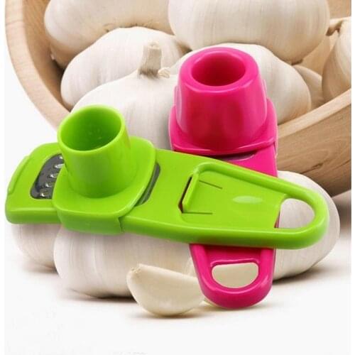 Kitchen Gadgets Garlic Masher Garlic Press Tool Convenient To Use Garlic Cutter And Ginger Grinder