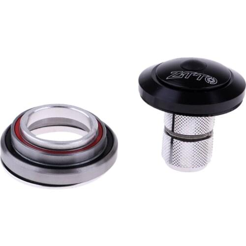 Lightweight Bike Threadless External Headset 1-1/8''/1-1/2'' Bearing Headset