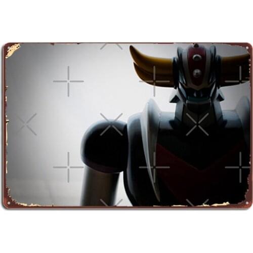 Goldorak Metal Signs Wall Cave Kitchen Decoration Wall Decor Tin sign Posters