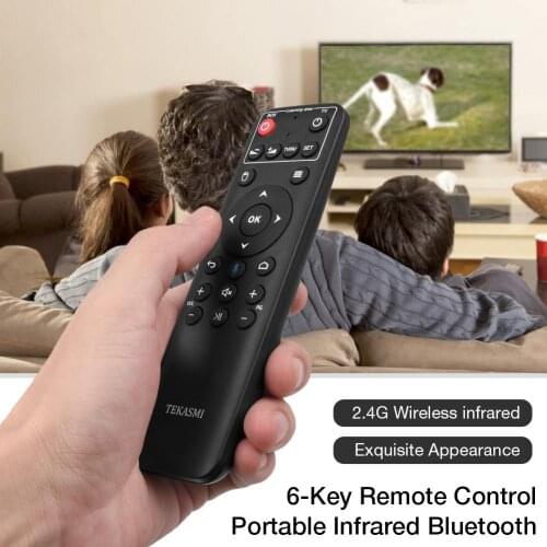 Multiple Purposes Portable 6-Key Infrared Learning Flying Mouse 22 Buttons Remote Control 2.4G Wireless Bluetooth Remote Control