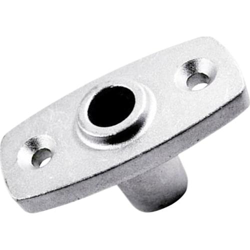 Marine Boat Oarlock Socket Line Rowlock Holder Side Mount, Angle 75mm