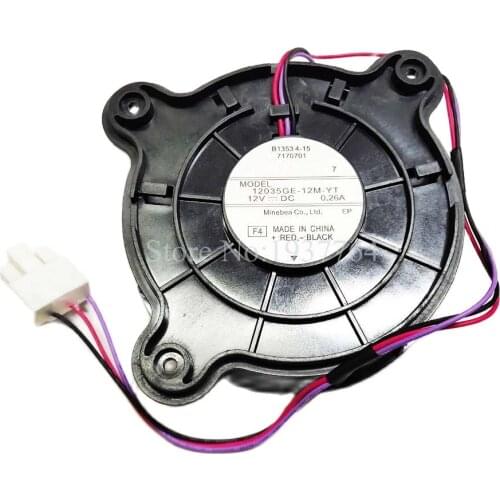 New for refrigerator Fan motor for refrigerator freezer NMB12035GE-12M-YT 12V DC 0.26A