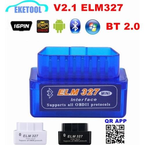 OBD SCAN ELM327 V2.1 Works Android Torque Multi-Function OBD2 16Pin Code Reader Car Diagnostic Tool BT 2.0 ELM 327