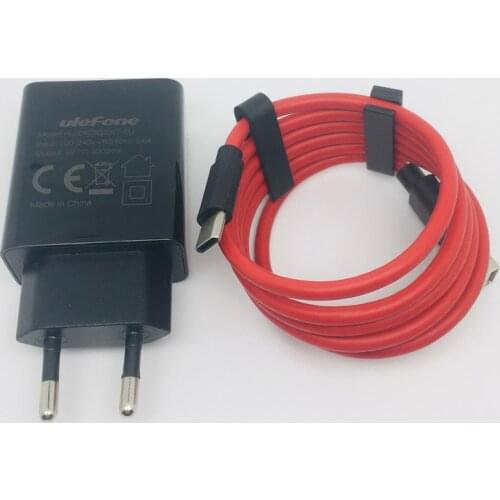 Original 5V 3A Fast Charger For Ulefone Armor 8 Wall Power AC Adapter+TYPE-C USB Cable