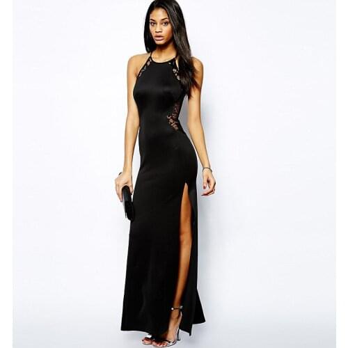 Dress Women Clothing Vestido Do Festa Longo Elegant Sexy Maxi Dresses Long Evening Party Dresses