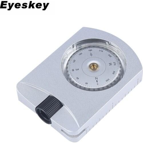 Professional Waterproof Compass Alloy Handheld Survival Compass Map Positioning Outdoor Survival Military Hiking Camping Compass