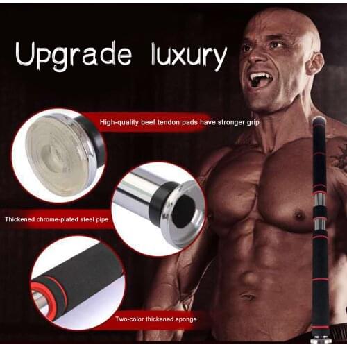 Adjustable Pull Up Bar Versatile Indoor Body Exercise Equipment Horizontal Bar Wall Door Free Punching Fitness Tool