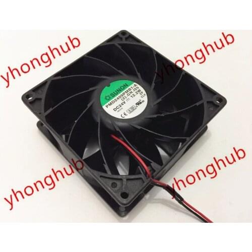 SUNON PMD2409PMB1-A (2). GN.155 DC 24V 12.2W 92x92x38mm Server Cooling Fan