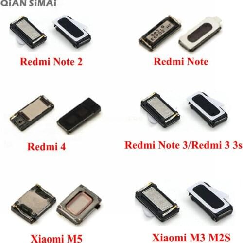 2PCS/Lot Earpiece Ear speaker For Xiaomi Mi2 Mi3 Mi4 Mi4i Mi4C Mi4s Mi5 Mi5s Redmi 3 3s Redmi Note 2 /Redmi Note 3