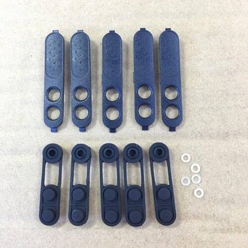 5set/lot PTT button with lock for motorola XIR P3688 DEP450 DP1400 etc walkie talkie
