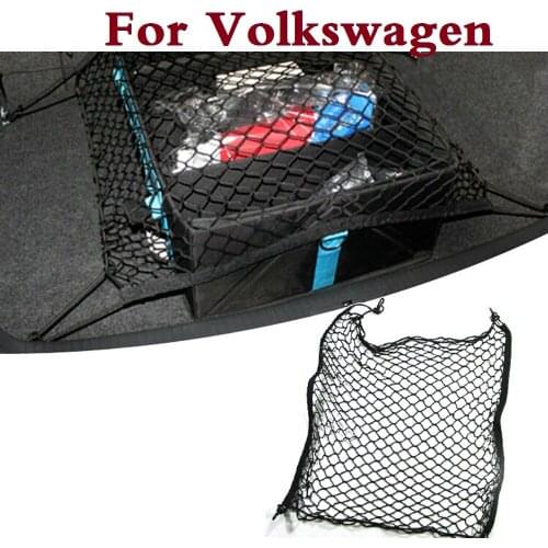 70*70CM * 4 Hooks Car Cargo Net Mesh Net Storage Tidying bag For Volkswagen Beetle Bora Eos Fox Golf GTI Golf Plus Golf R
