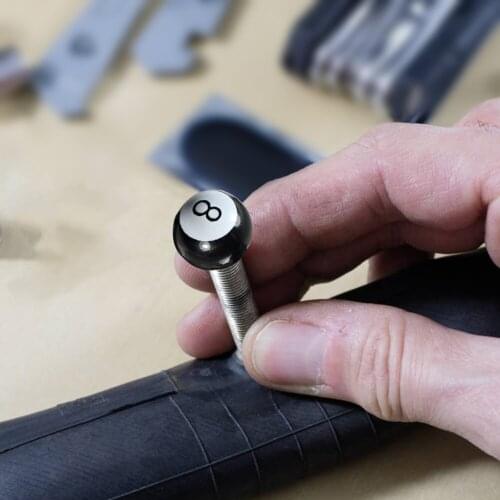 8pcs Universal Ball Tire Valve Caps Auto Car Truck Mountain Bike Billiards Pool 8 Ball Tire Tyre Air Valve Stem Caps Wheel Rims