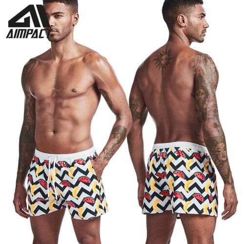 AIMPACT Men's Sports Swimming Trunks