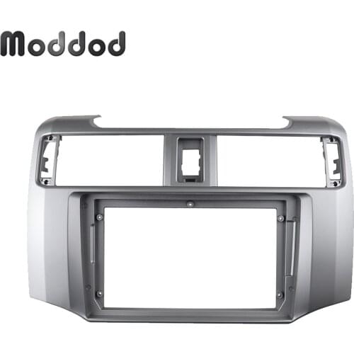 For Toyota 4 RUNNER 2009+ Car Radio Fascia GPS Navigation Frame Stereo GPS DVD Player Install Surround Trim Panel Kit Face Plate