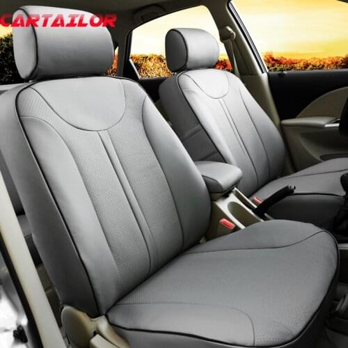 CARTAILOR car seat cover for Cadillac ats car accessories PU leather seat covers & supports front &rear complete auto cover seat