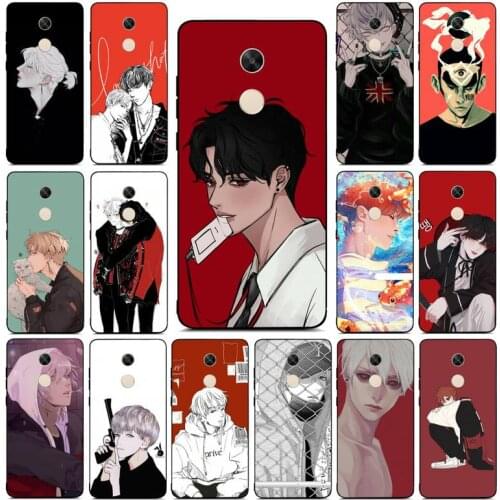 Yinuoda Anime Boys Phone Case for RedMi note 4 5 7 8 9 pro 8T 5A 4X case