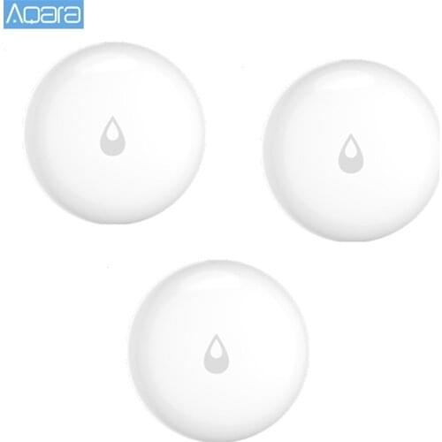 Aqara IP67 Water Immersing Sensor Water Leak Detector for Home Remote Alarm Security Soaking Sensor Ready Sto