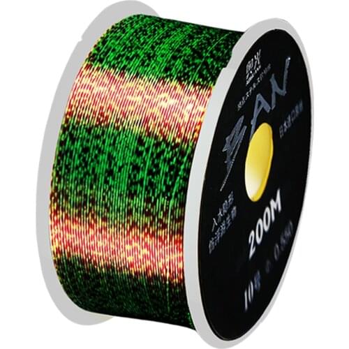 Fishing Line Invisible Main Line Super Soft Linha Multifilamento Sea Pole Nylon Subline 200m Strong Pull Peche En Mer Line