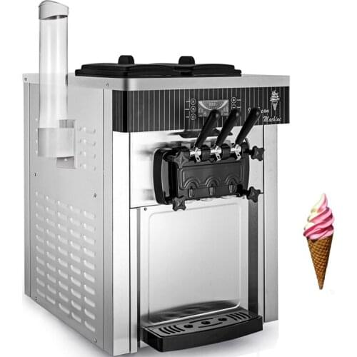 Soft Serve Ice Cream Machine Fully Automatic Ice Cream Makers For Commercial Yogurt Sundae Ice Cream Machine