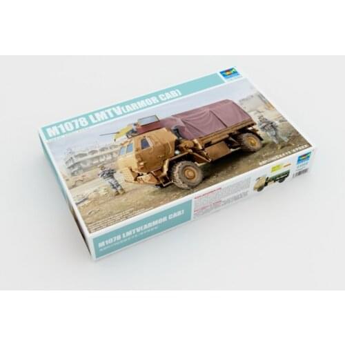 Trumpeter 01009 1/35 M1078 LMTV(ARMOR CAB) - Scale Model Kit