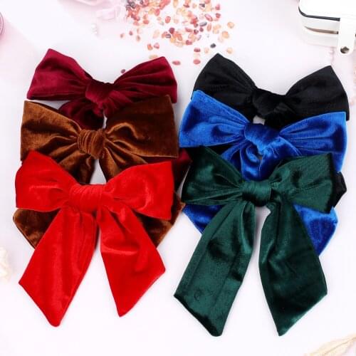 Girls New Oversized Bow Knot Hairgrips Linen Barrette Hair Clip Spring Clip Barrettes Women Girls Hair Accessories Headwear