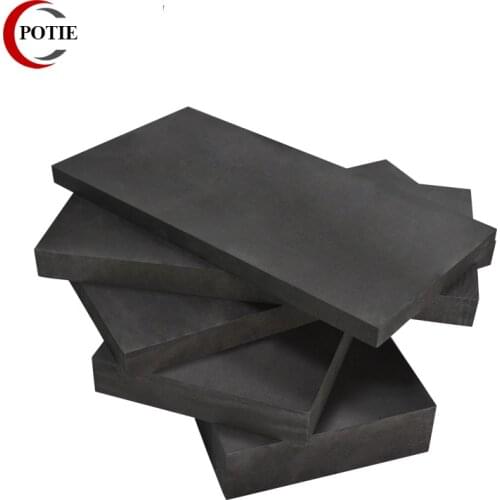 Customer Order High Purity 99.98% Graphite Ingot Block 100mm x 50mm x 10mm for Smooth Surface