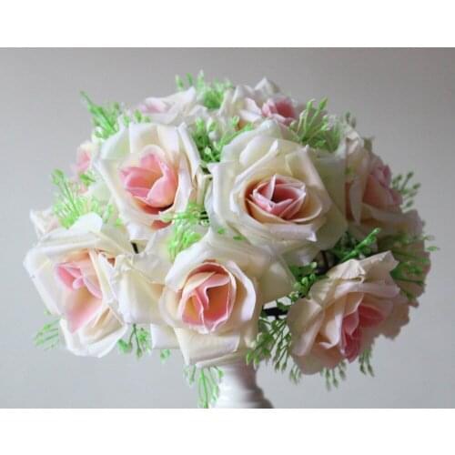 SPR 25cm*15pcs Starry grass wedding kissing flower ball 2015 party decoraion Hotel Arcade ornaments free shipping-champagne