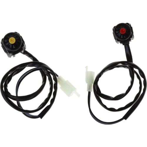 Universal ATV Motorcycle Dual Sport Dirt Quad Start Horn Kill Off Stop Switch Button Motorbike Accessories #401