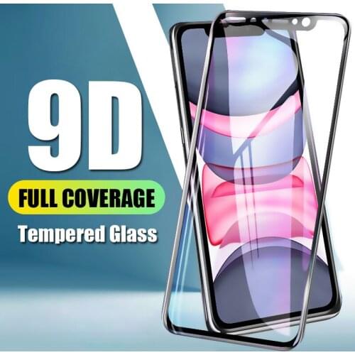Full Cover Tempered Glass For iPhone 6 6s 7 8 Plus SE 2020 Screen Protector Film For iPhone X Xr Xs 11 Pro Max Glass Protection