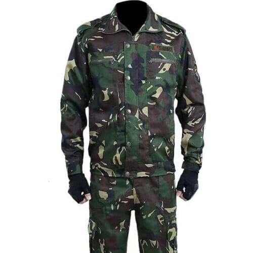 Army green fatigues soldiers military tactics clothes men of hunting camouflage clothing