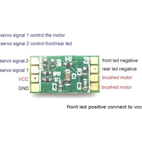 ZK20 DasMikro 1S3A Micro ESC Das87 1/87 Parts Micro Racing Rc Car Parts