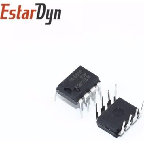 10pcs NE555P NE555 DIP8 Single high precision timer NEW IN STOCK