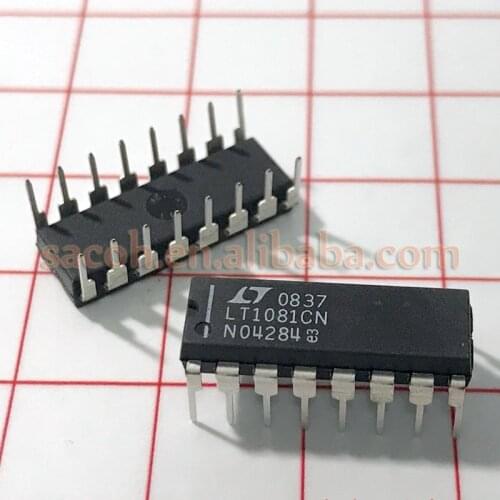 5PCS/lot New OriginaI LT1081CN LT1081IN or LT1081CJ LT1081MJ LT1081 DIP-16 RS232 Dual Driver/Receiver
