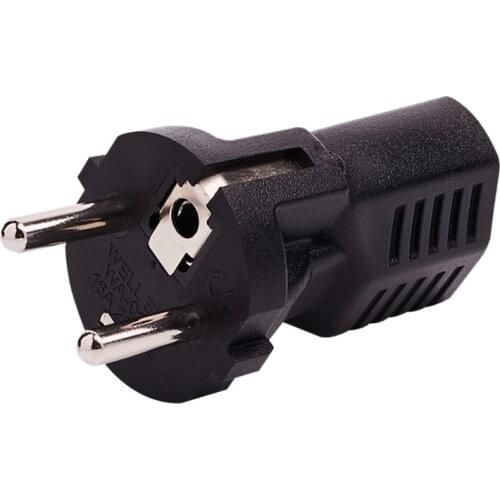 EU TO 5-15R, European-US 5-15R Plug AC Power Adapter Neam US 5-15R To EU German Connector Female Socket Conversion Plug