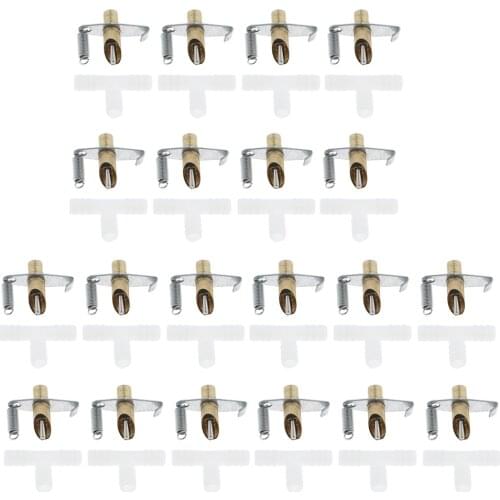 20 Sets Automatic Water Drinker Livestock Waterer For Poultry Rabbits Copper