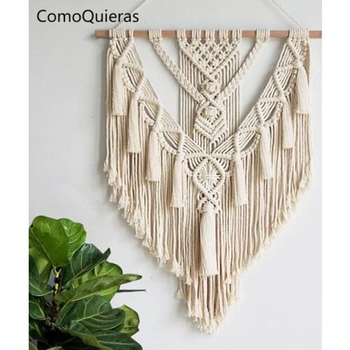 Bohemian Tapestry Macrame Woven Tapestry Nordic Style Wall Hanging House Decoration Wedding Homestay Boho Home Decor