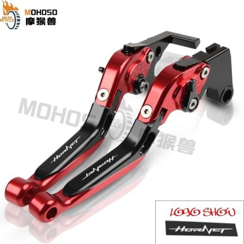 For Honda CB599/CB600 CB919 CB900F HORNET 250 CB 599 600 919 900 F Motorcycle Aluminum adjustable foldable Brake Clutch Levers